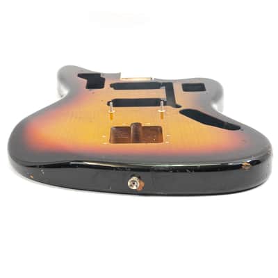Fender Japan JG66-85 Jaguar Body – 1966 Reissue – 3-Tone Sunburst (Blank) image 11