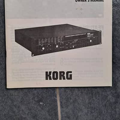 Korg EX-8000 Owner's Manual