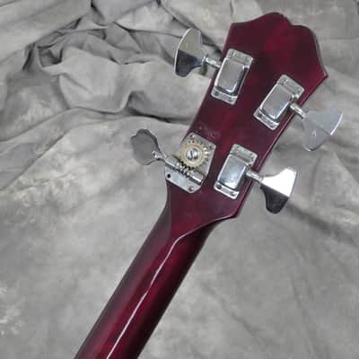 1970s Penco EB3 Gibson Style Bass - Cherry - MIJ Matsumoku EB-3- Original Case image 10