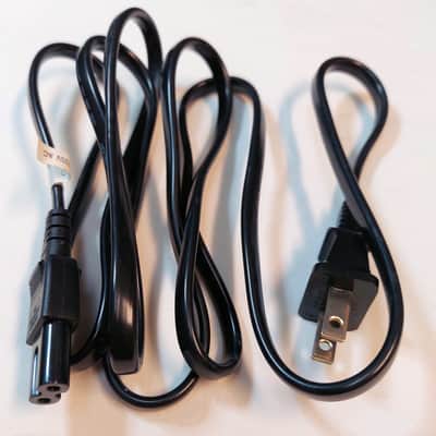 AC Power Cords (Lot of 3) Cable Non-Polarized NEMA 1-15P to C7 6ft image 3