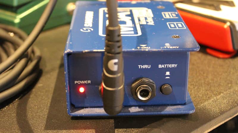 Samson MDA1 S-Max Series Mono Active Direct Box 2010s - Blue image 1