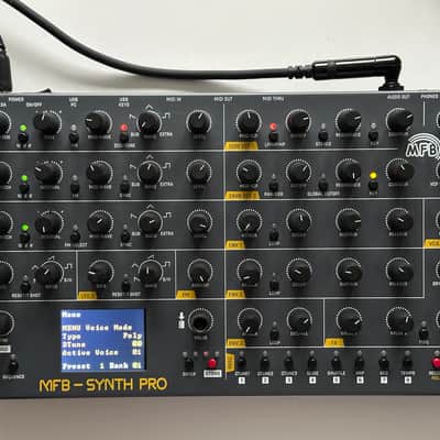 MFB SYNTH PRO Rare Polyphonic Analog Synthesizer Synthie vintage korg roland sequential oberheim udo modular image 5