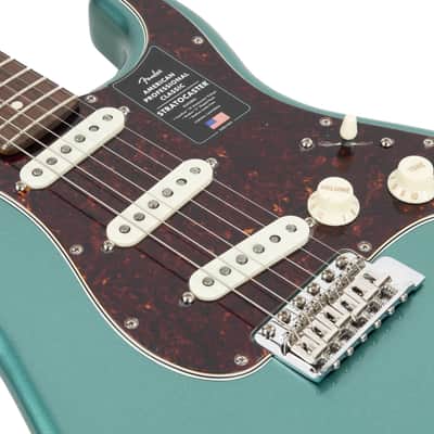 Fender American Professional Classic Stratocaster - Faded Sherwood Green image 8