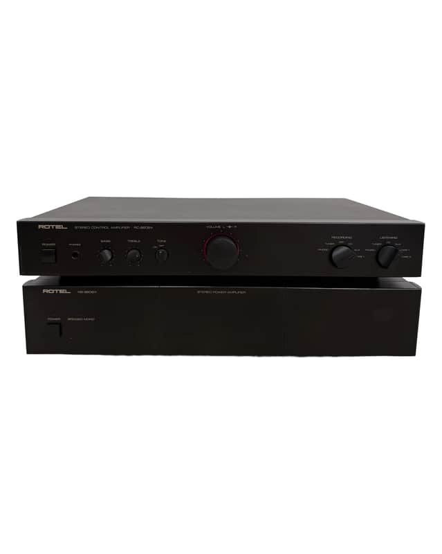 Rotel RC-960BX/RB-960BX - Hi-Fi Amplifier - Black - Excellent w/ Manuals