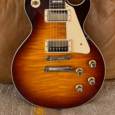 Like New! 2017 Gibson Les Paul Custom Shop 1960 Reissue Bourbon Burst image 6