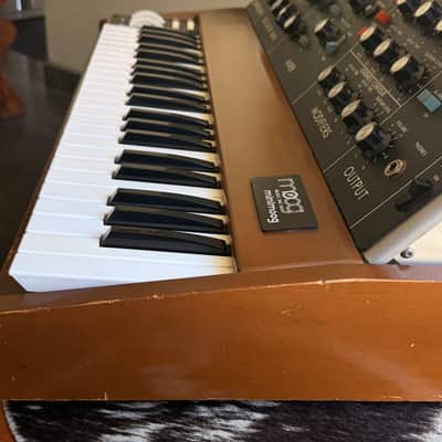 Moog 1975 Mini Moog Model D — Original Vintage — Serial #7796 1975 - wood image 4