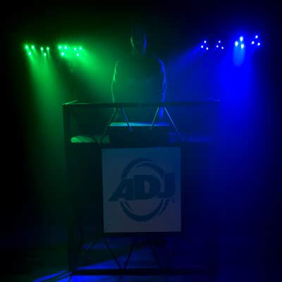 (2) Eliminator Mini Par Bar Lighting Systems w/4xLED Par Lights+Stand+Remote+Bag image 10