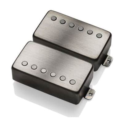 EMG JH James Hetfield Electric Guitar Pickup Set, Brushed Black Chrome image 1