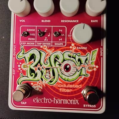 Electro-Harmonix Blurst Modulated Filter Pedal 2017 - Present - Pink/White image 1