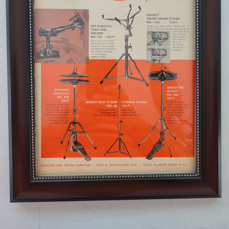 1968 Slingerland Buddy stand C