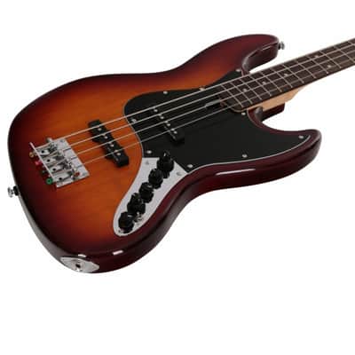 Basse Electrique M. Miller V3-4 TS RN Tobacco Sunburst image 2