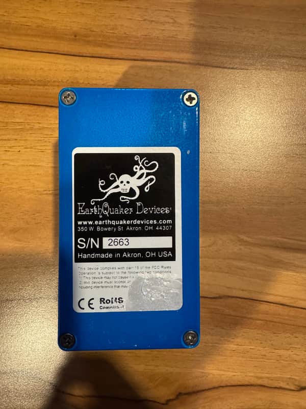 EarthQuaker Devices Park Fuzz Sound