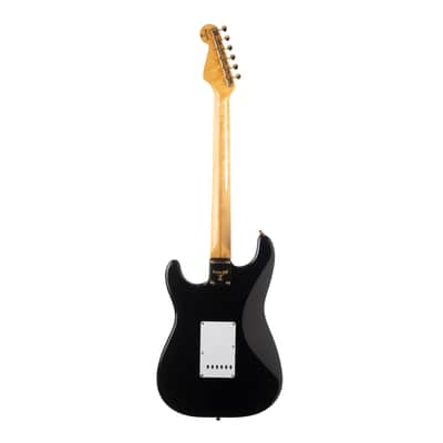 Used Fender Custom Shop 1958 Stratocaster Black 1997 image 5