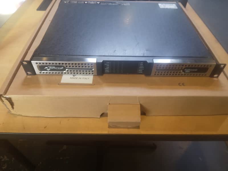 Powersoft - QUATTROCANALI 4804 DSP+D 4800W/4-Channel Flexible Amplifier with DSP and Dante image 1