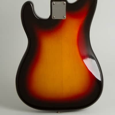 Fender  Precision Bass Solid Body Electric Bass Guitar (1962), ser. #83915, original brown tolex hard shell case. image 4