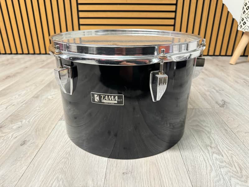 TAMA Royalstar Rack Tom Drum 12"x8"  MIJ / Drum Hardware / Black #VB20 image 1