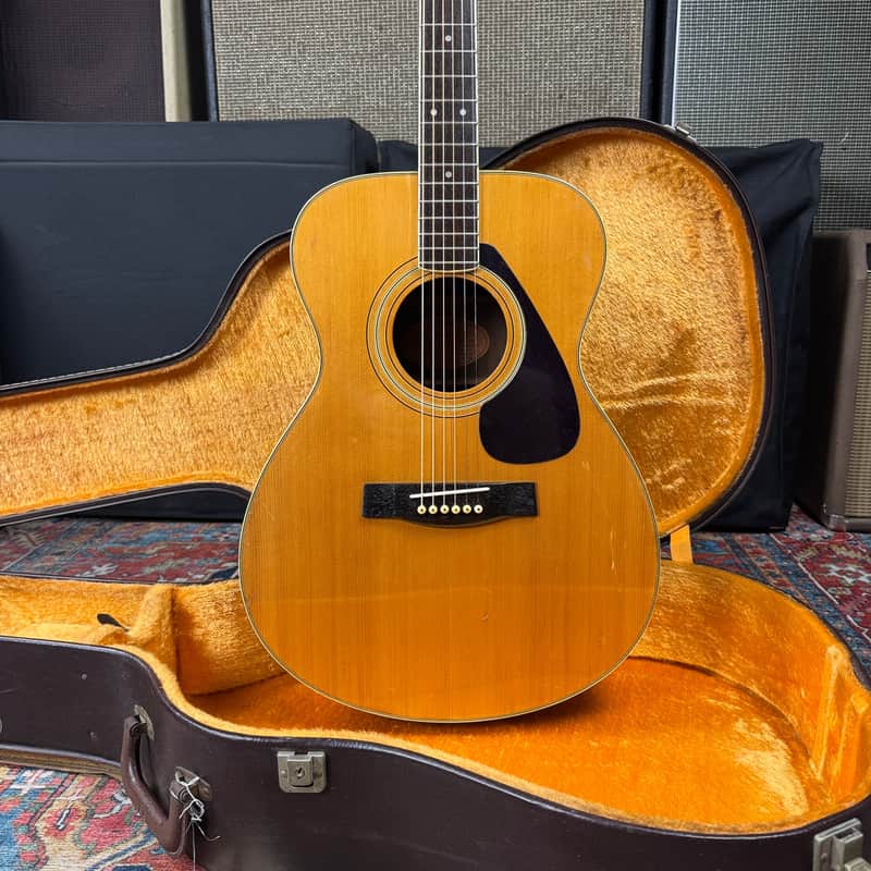 Yamaha FG-202B アコースティックギター 日本製 ヴィンテージギター Yamaha FG-202B Folk Guitar Natural | Reverb