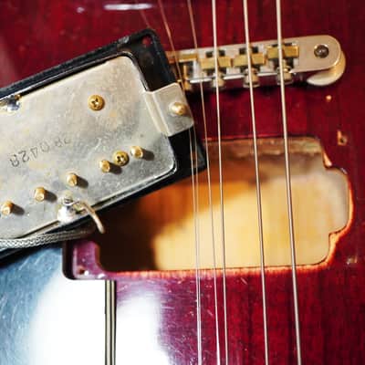 1978 Greco SA-800 WA Wine Red Fujigen MIJ Vintage Semi-Hollow Guitar Made in Japan image 15