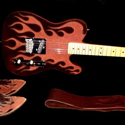 Hamer T 51 1991 Custom Leather. Only 1. Built For Bill Kaman, II. Very Rare. Collectible.  Boots. image 21