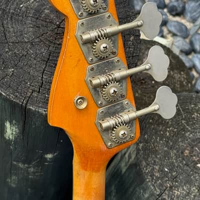 Fender Jazz Bass 1961 - very cool 1st issue "Stack Knob" Jazz ready for your collection ! image 8