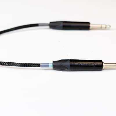 Neutrik & Mogami Jack TRS NP3X Braided Patch Cable Ultra Flexible image 2