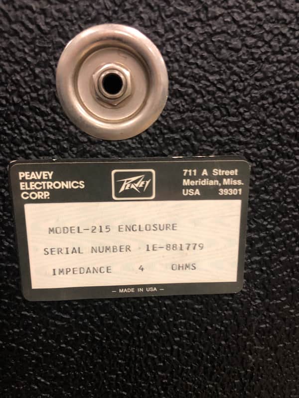Peavey Mark IV 400 series 1970’s - Black image 1