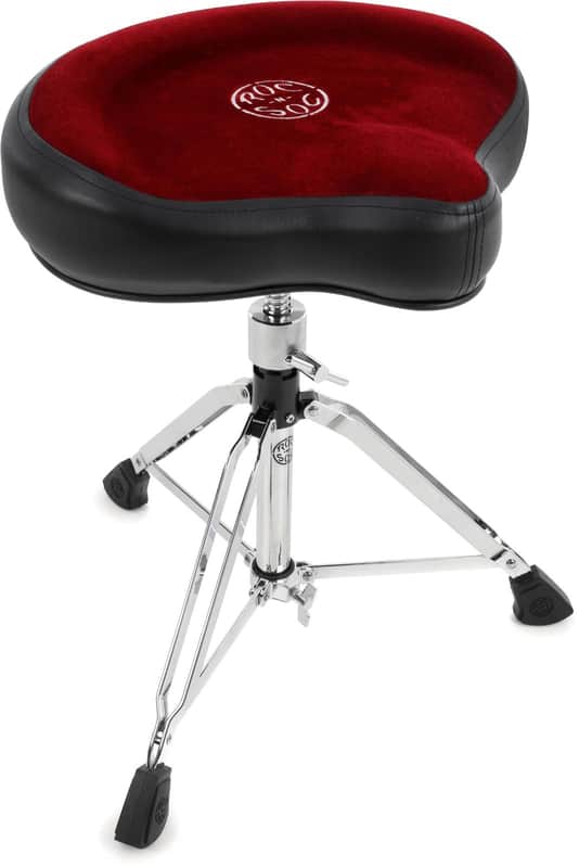 New Roc N Soc MSOK Standard Height Manual Spindle Drum Throne - Red image 1