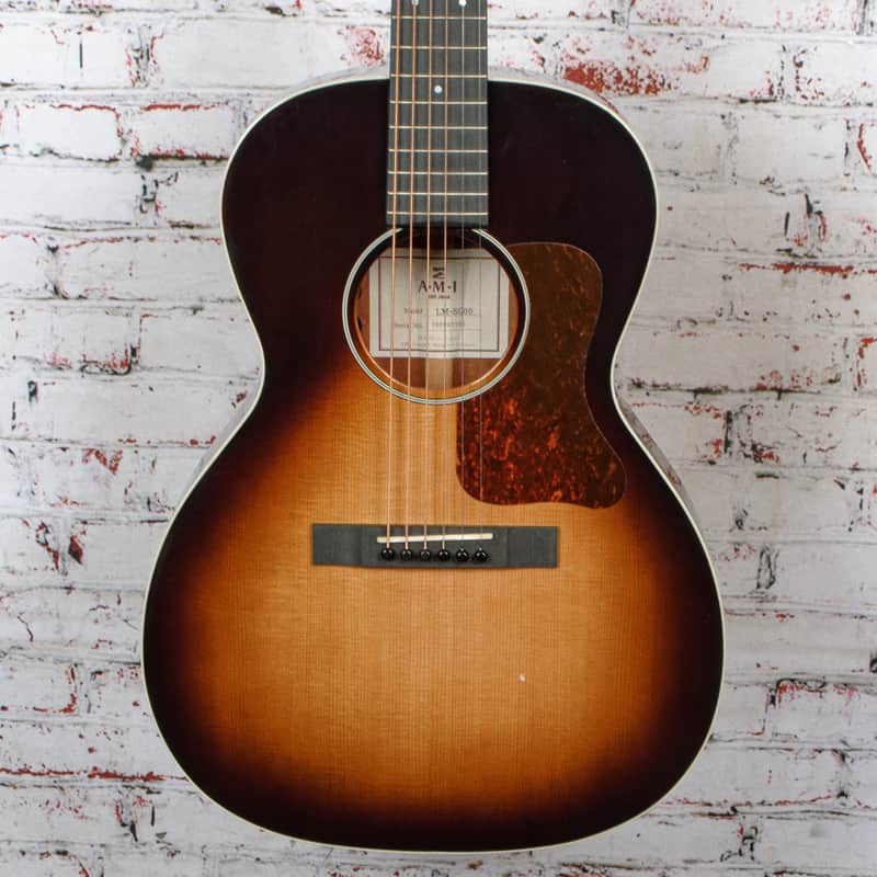 AMI - LM-SG00 - Acoustic Parlor Guitar - Sunburst w/ Fishman Piezo - USED image 1
