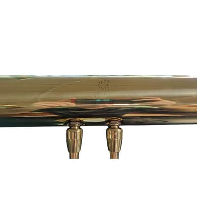 House of Troy Upright Piano And Desk Lamp 14″ in Polished Brass P14-250-0 image 3