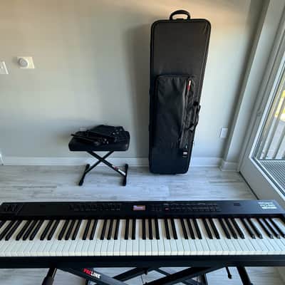 Roland RD-88EX Bundle w/ Gator Wheeled Case, Stand & Bench image 2