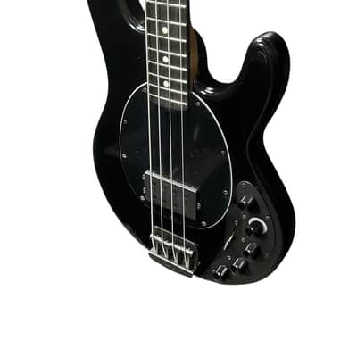 Ernie Ball Music Man StingRay 4 "DarkRay", Obsidian Black / Ebony *IN STOCK* image 7