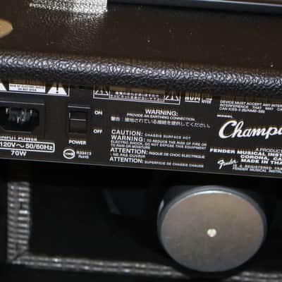 Fender Champion 25 2026 - Black / Chrome image 4