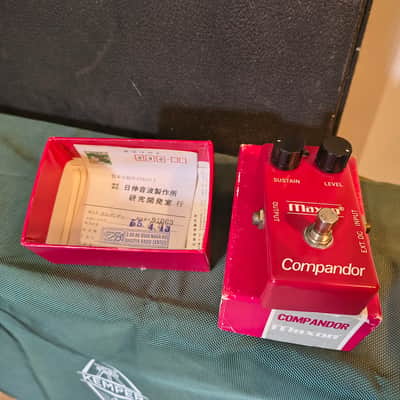 Maxon Compandor Compressor Sustainer With original box MIJ Japan image 2