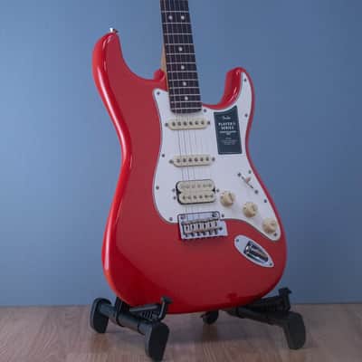 Fender Player II Stratocaster HSS Coral Red with Free Fender Bag image 1