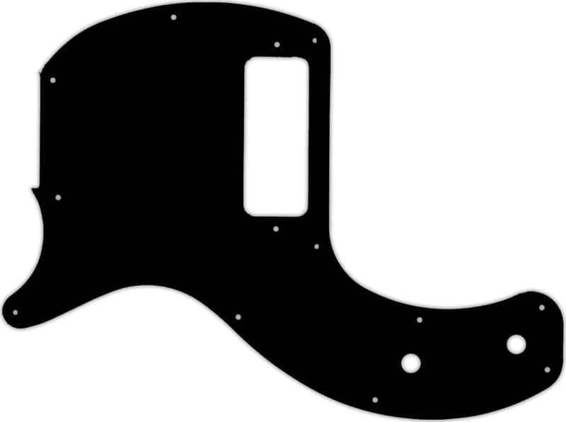 WD Custom Pickguard For Left Hand Gibson 2019-Present Les Paul Junior Tribute DC #38 Black/Cream/Black image 1
