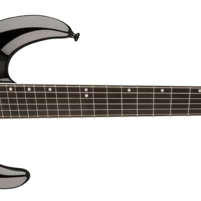 Jackson Pro Plus Series DK Modern MS HT6 Ebony FB Gloss Black with Bag image 1