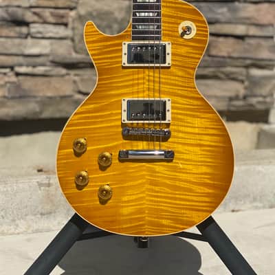 Gibson 1959 RI Lefty Les Paul Standard Lemon Burst R9 Left Handed 2022 - Lemon Burst image 1
