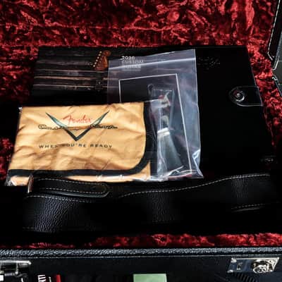 Fender Custom Shop Master Built Series 1963 Stratocaster Heavy Relic Black Paisley by Jason Smith [R103927] (05/13) image 3