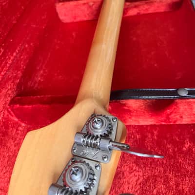 Fender Mustang Bass left handed 1975 mega rare image 16