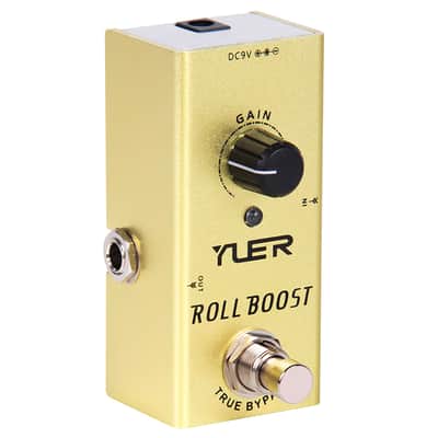 YUER Roll Boost Electric Guitar Effects Pedal True Bypass ✅New image 5