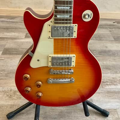 Epiphone Les Paul Standard Plus Top PRO - Left-Handed - Heritage Cherry Sunburst - w/ Hardshell Case image 2