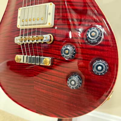 PRS Wood Library McCarty 594 - Red Tiger 10-Top, Ebony Board - 7lbs 11.5oz - Mint image 6