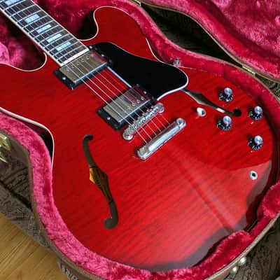 2022 Gibson ES-335 Figured Semi-Hollow with Block Inlays - Cherry image 3