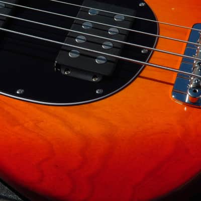 Ernie Ball Music Man Sterling 4 HS 2006 Trans Orange Burst image 4