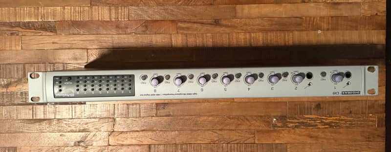 PreSonus DigiMax D8 8-Channel Mic Preamp with Digital Output 2010s - Silver image 1
