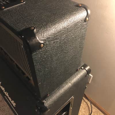 Watch Video David Hopkins MorningStar Mod Marshall JCM 800 2203 100 Watt 1988 Black & Gold image 7