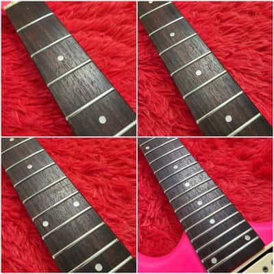 1980's Kawai F-V (F-I Jr) - Neon Pink "Cherry" Fruits Color Series - All Original With Original Hardcase - Made in Japan MIJ image 7