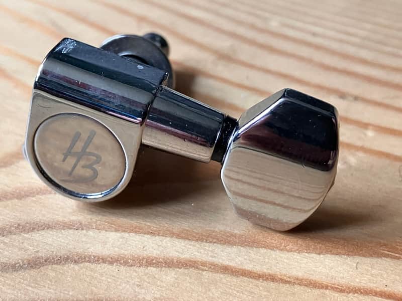 Harley Benton Electric Guitar Bass Side Guitar Tuner Machinehead image 1