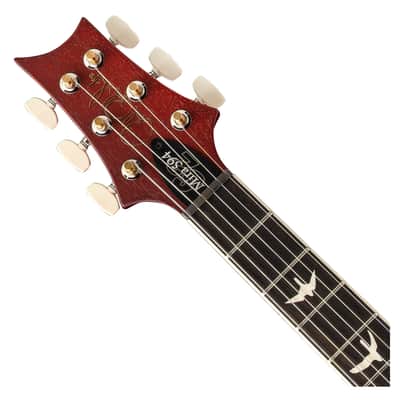 PRS S2 Mira 594 Satin Electric Guitar - Dark Cherry Sunburst image 4