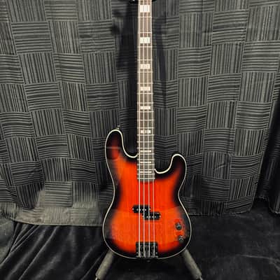 Fender Aerodyne Precision Bass Build 2024 - Red image 5